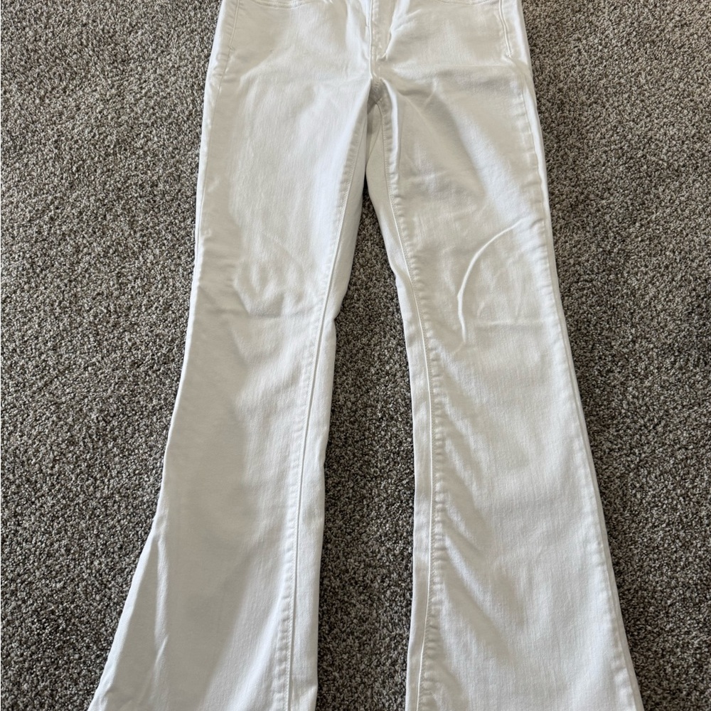 American Eagle Outfitters Super Stretch White Jeans